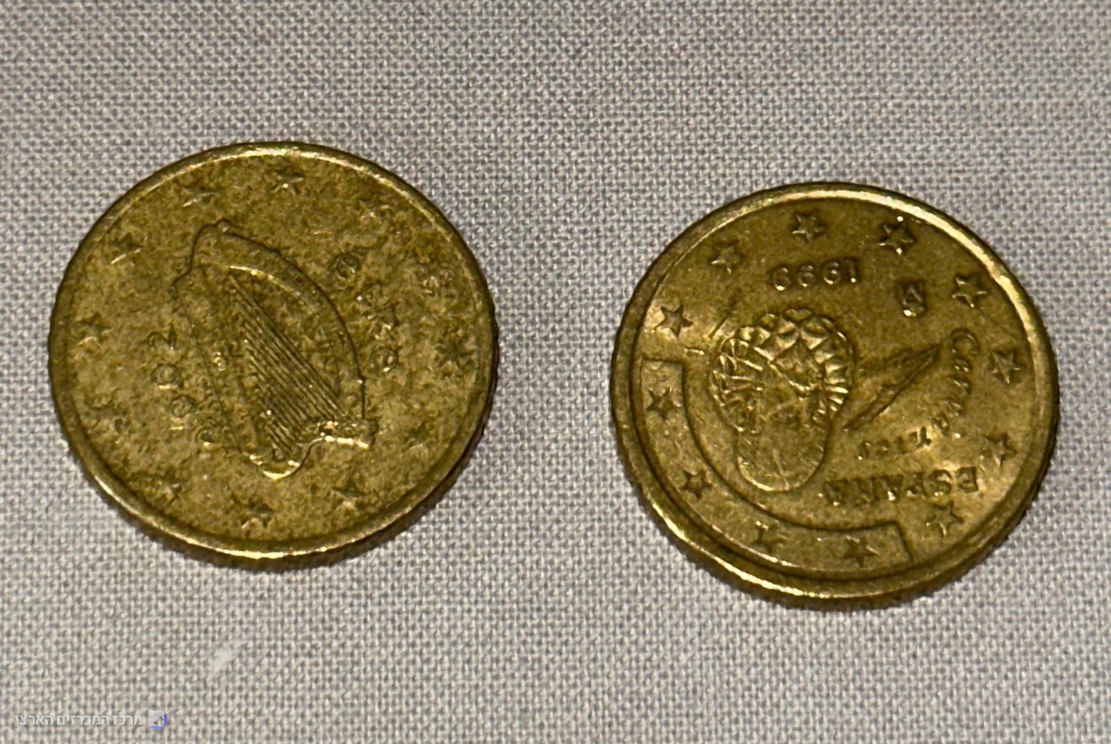 אירלנד וספרד, 2 מטבעות 50 סנט אירו (2002, 1999) - תמונה 1